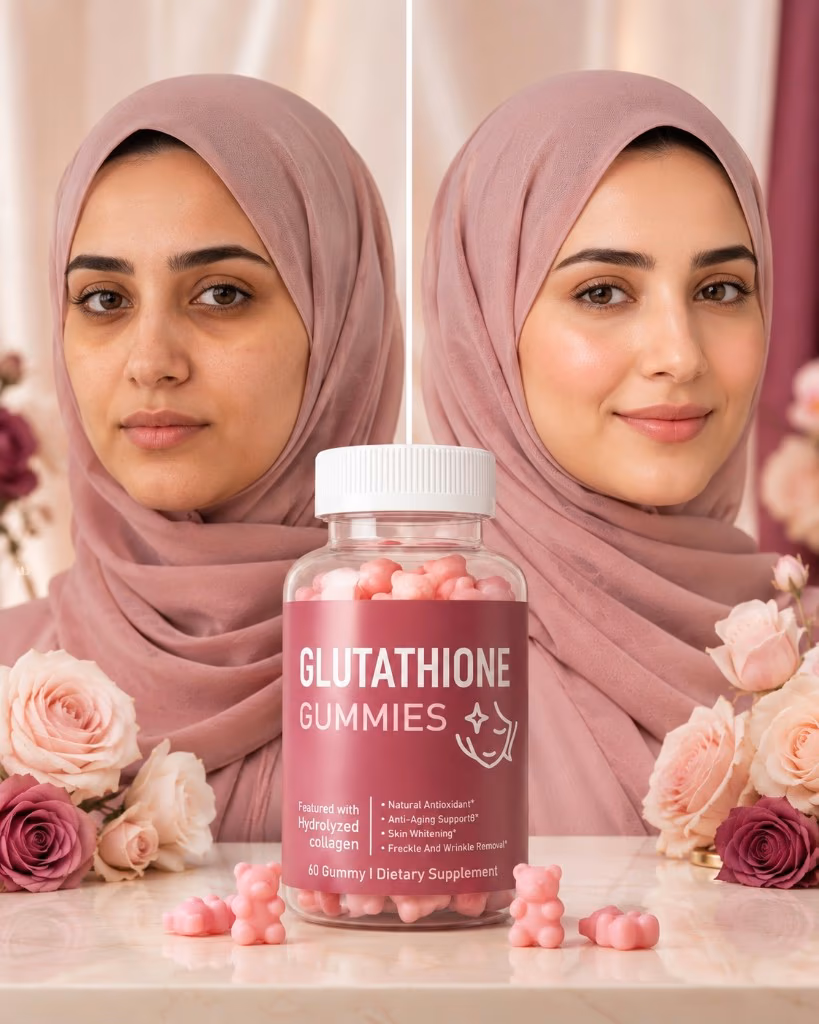 جاميز الجلوتاثيون + الكولاجين البحري